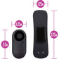 Temptasia Remote Control Silicone Rechargeable Panty Vibe By Blush - Black