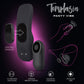 Temptasia Remote Control Silicone Rechargeable Panty Vibe By Blush - Black