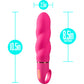 Aria Amazing AF 10-Function Silicone Waterproof Vibrator By Blush - Fuchsia