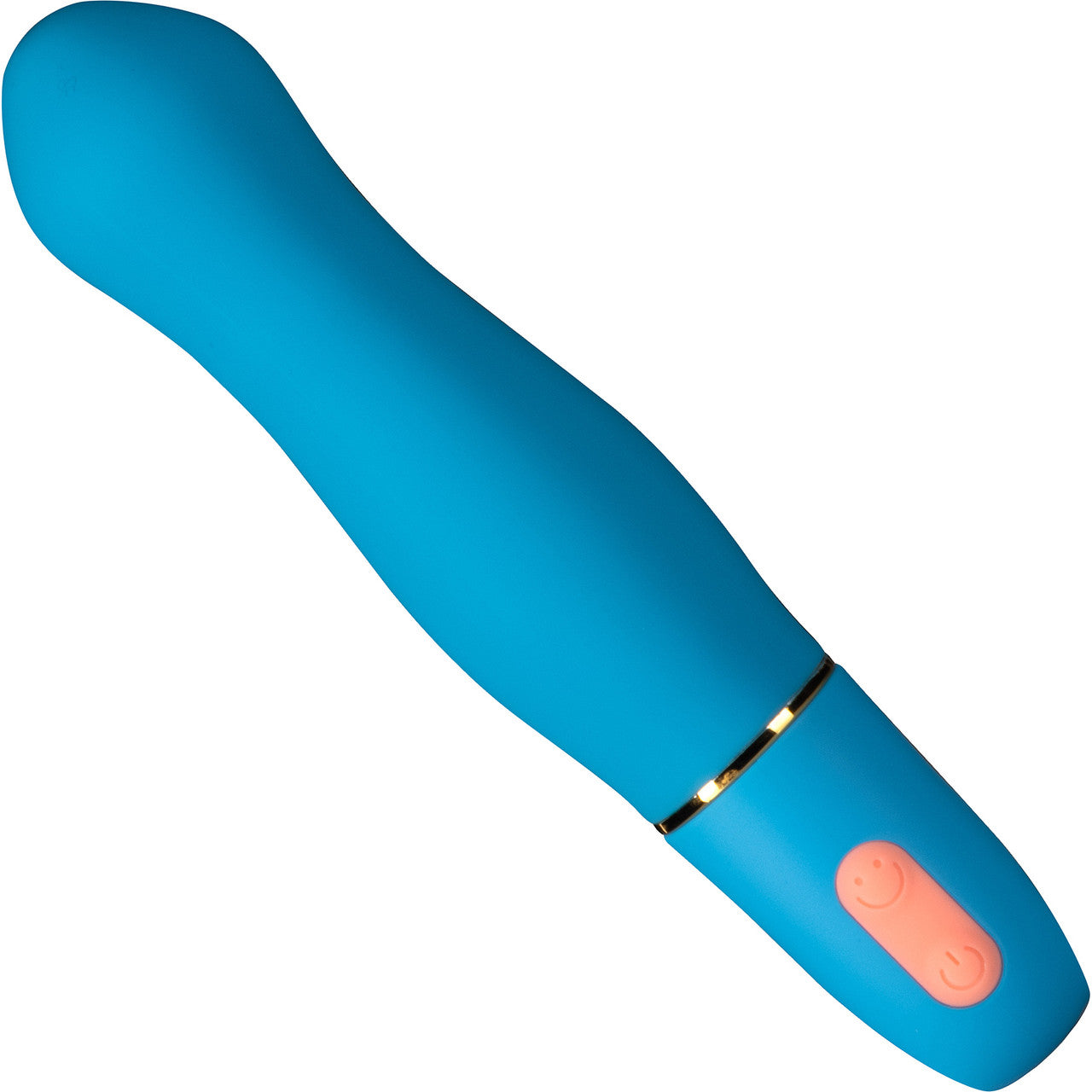 Aria Exciting AF 10-Function Silicone Waterproof Vibrator By Blush - Blue