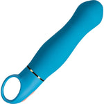 Aria Exciting AF 10-Function Silicone Waterproof Vibrator By Blush - Blue