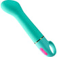 Aria Flirty AF 10-Function Silicone G-Spot Vibrator By Blush - Teal