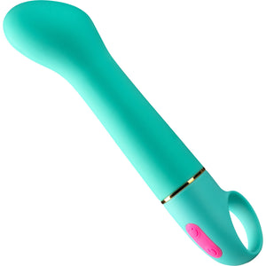 Aria Flirty AF 10-Function Silicone G-Spot Vibrator By Blush - Teal