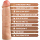 Performance Plus Silicone Realistic Penis Extender Sleeve By Blush