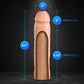 Performance Plus Silicone Realistic Penis Extender Sleeve By Blush