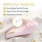 Délice Dahlia Rechargeable Silicone Stimulating Clitoral Massager By Blush