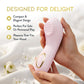Délice Dahlia Rechargeable Silicone Stimulating Clitoral Massager By Blush