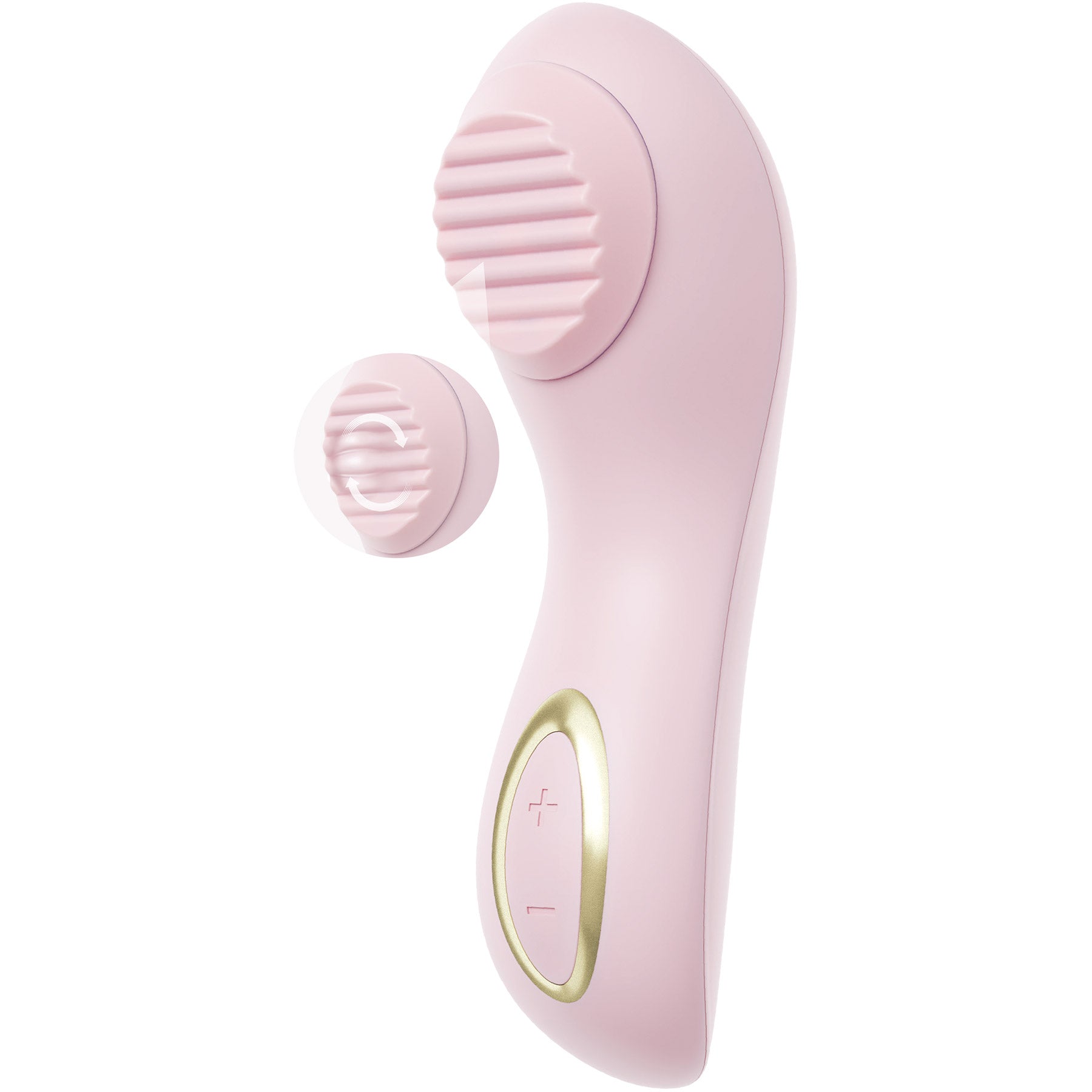 Délice Dahlia Rechargeable Silicone Stimulating Clitoral Massager By Blush