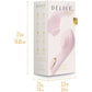 Délice Dahlia Rechargeable Silicone Stimulating Clitoral Massager By Blush