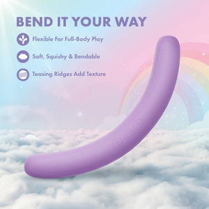 Play With Me Rechargeable Silicone Double Ended Vibrator