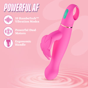 ARIA® Naughty AF 2.0 Rechargeable Silicone G-Spot Vibrator By Blush