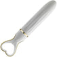 Delice Heartthrob Textured Rechargeable Silicone Vibrator By Blush - White Bouquet