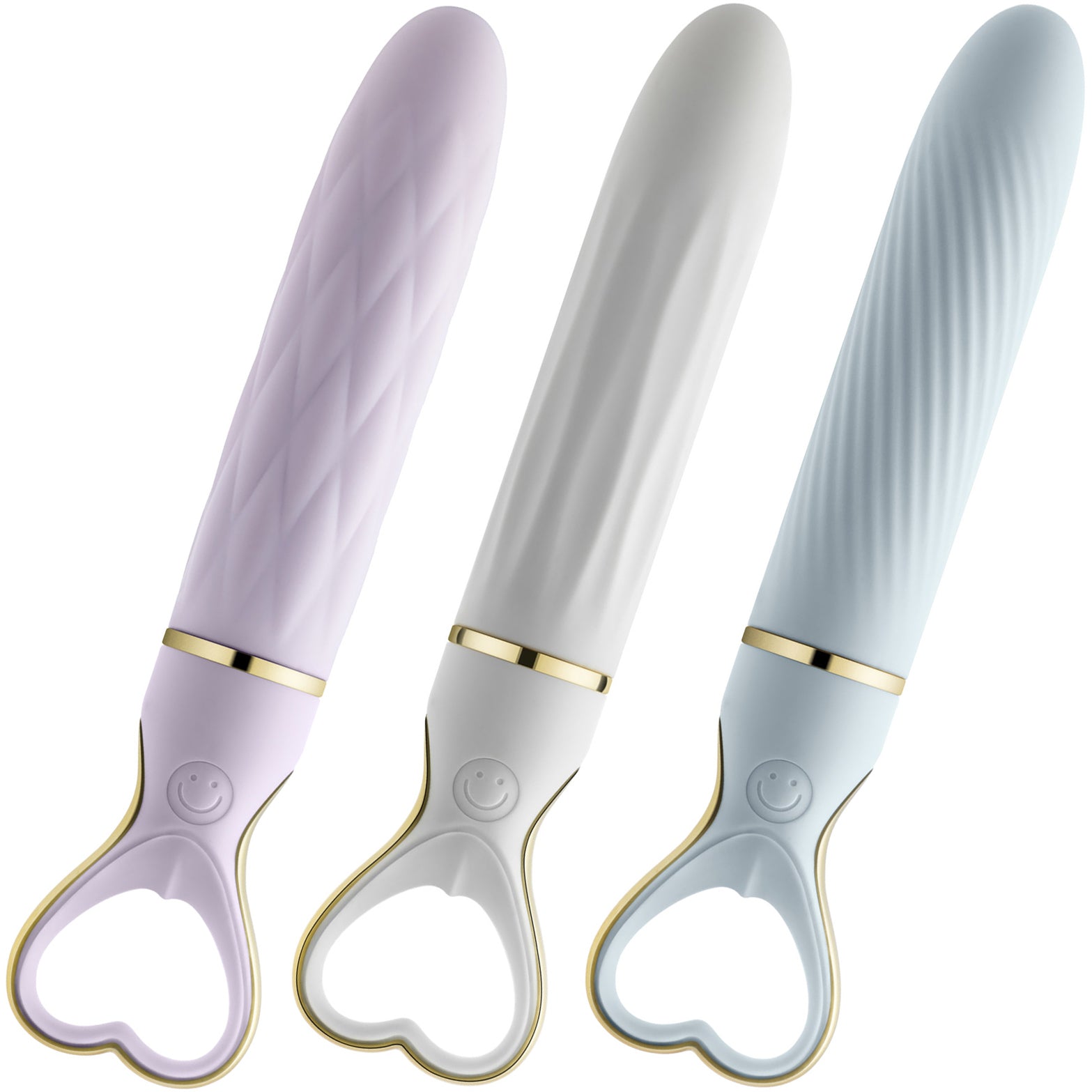 Delice Heartthrob Textured Rechargeable Silicone Vibrator By Blush