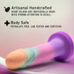 Avant Sunrise Gaze 7.5" Silicone Suction Cup Dildo By Blush - Sherbet