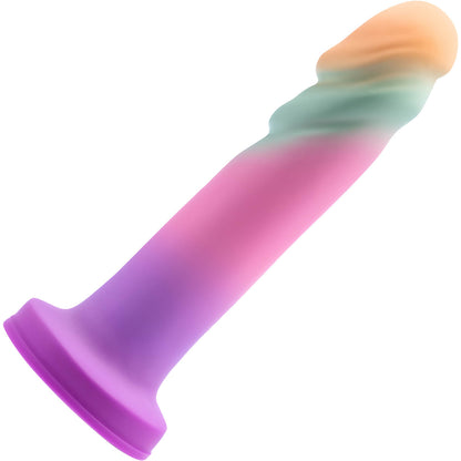 Avant Sunrise Gaze 7.5" Silicone Suction Cup Dildo By Blush - Sherbet