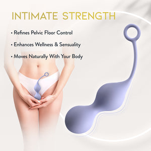 Délice Chéri Silicone Weighted Kegel Trainer By Blush