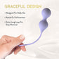 Délice Chéri Silicone Weighted Kegel Trainer By Blush