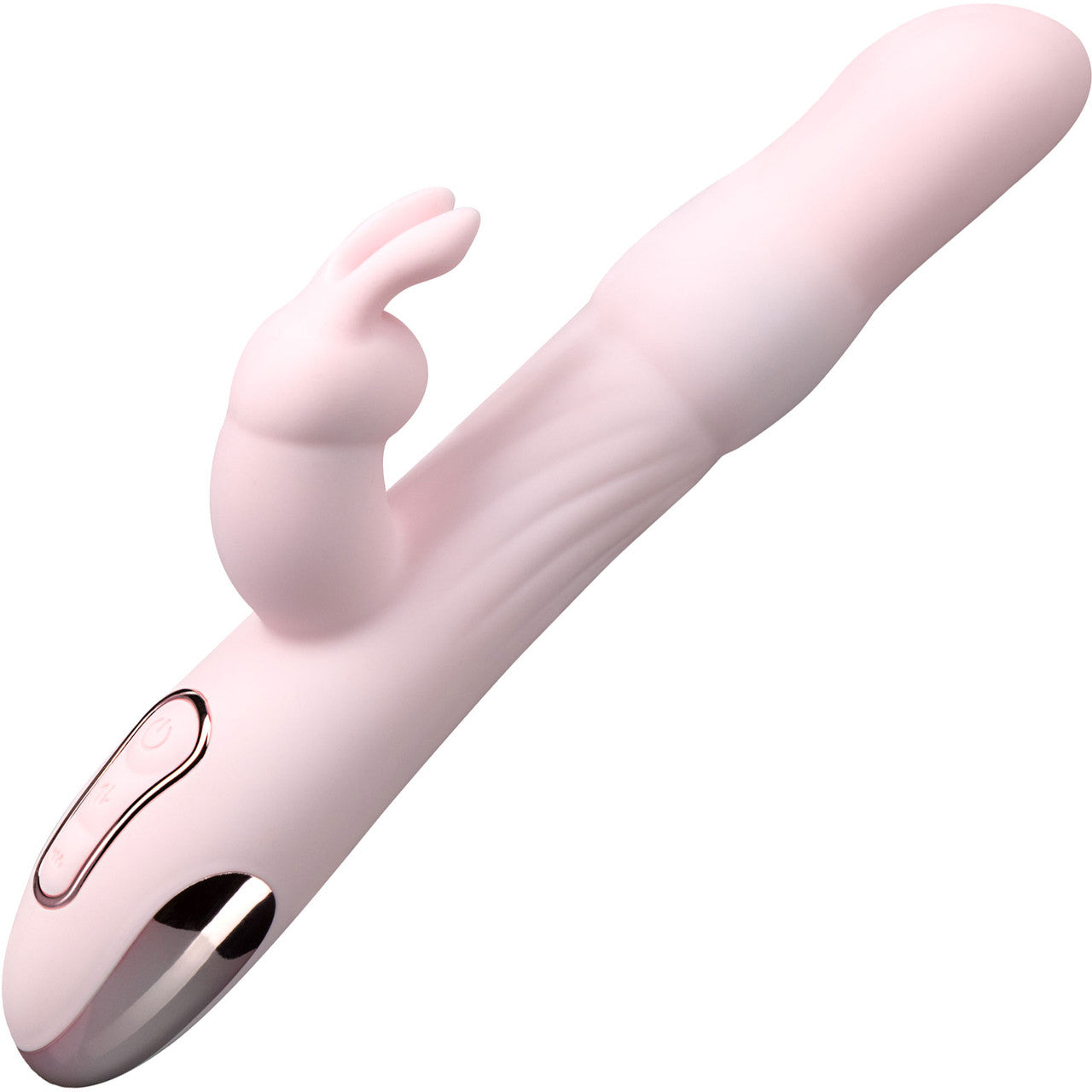 Lush Aurora Silicone Dual Stimulation Vibrator With Rotating Beads - Pink