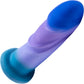 Avant Midnight Rendezvous 7.5" Silicone Suction Cup Dildo By Blush - Ocean Blue