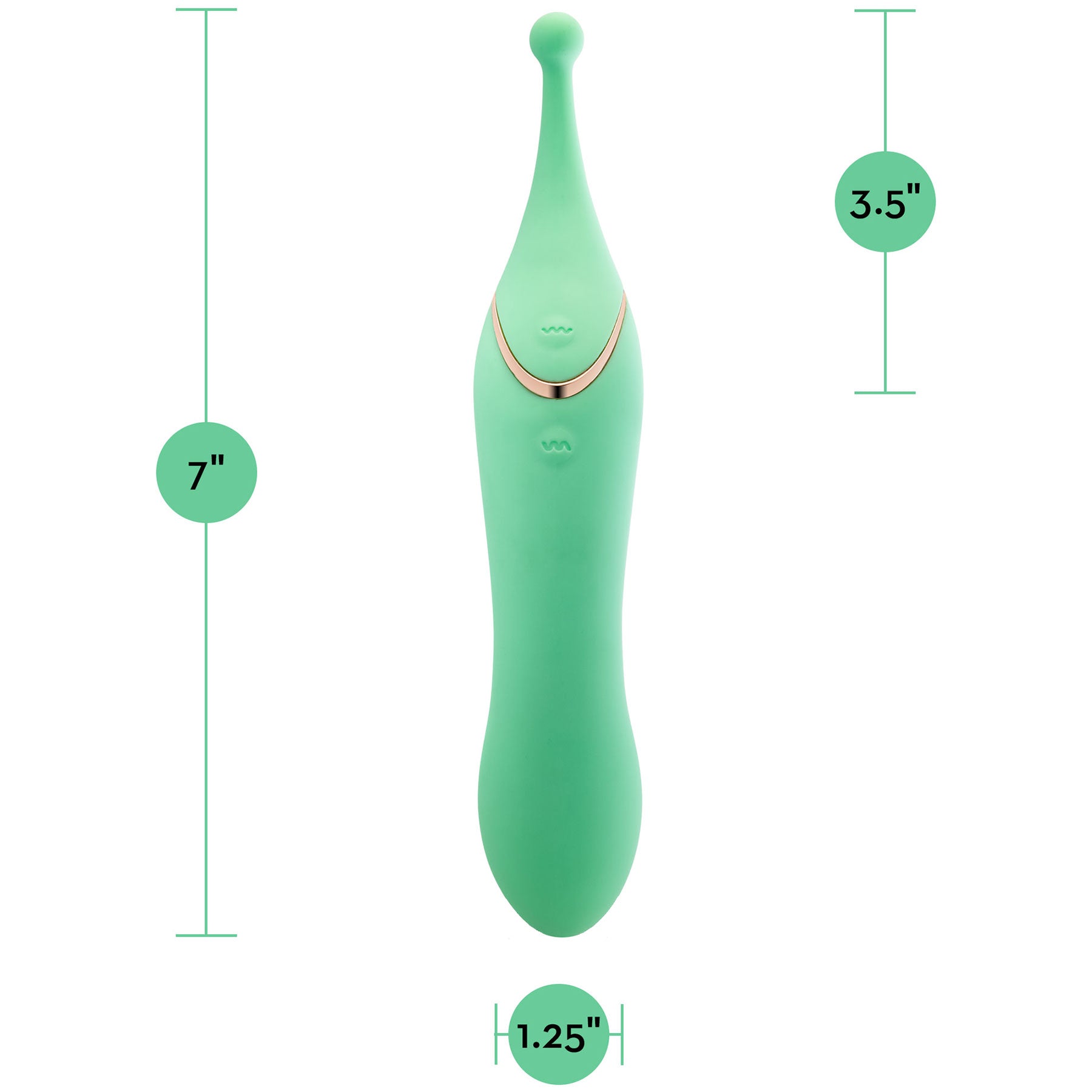 Stella Rechargeable Silicone Dual Use G-Spot & Clitoral Vibrator By Blush