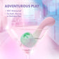 Play With Me Melody Dual-Ended Silicone Clitoral Stimulation Vibrator By Blush