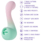 Play With Me Melody Dual-Ended Silicone Clitoral Stimulation Vibrator By Blush