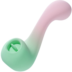 Play With Me Melody Dual-Ended Silicone Clitoral Stimulation Vibrator By Blush