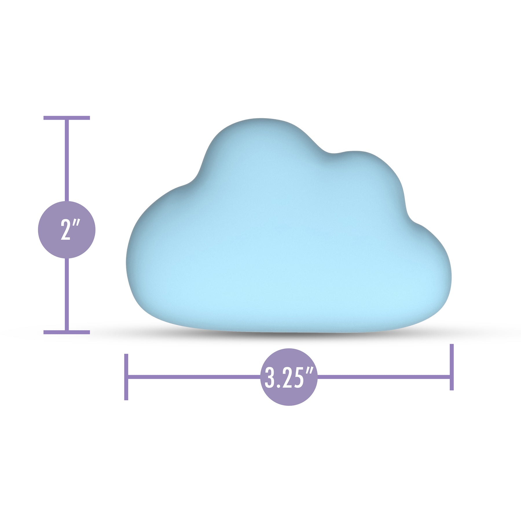Play With Me Cuddle Cloud Silicone Rechargeable Clitoral Stimulator By Blush