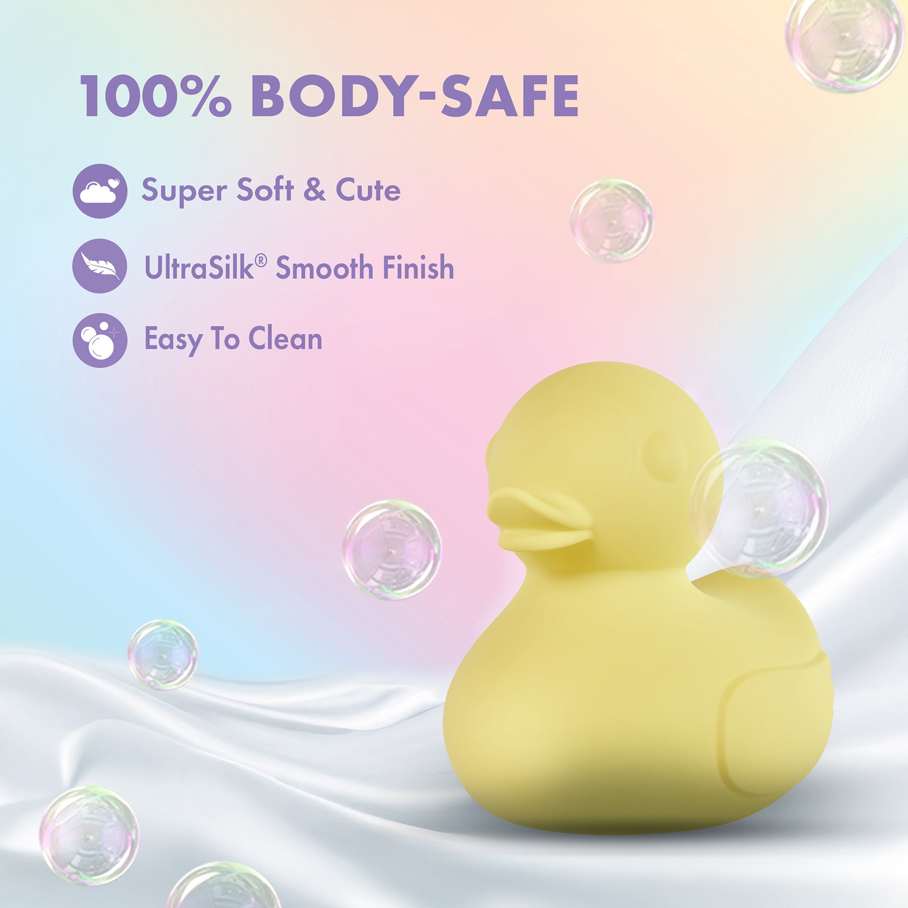 Play With Me Splash Ducky Rechargeable Silicone Vibrator By Blush
