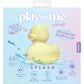 Play With Me Splash Ducky Rechargeable Silicone Vibrator By Blush