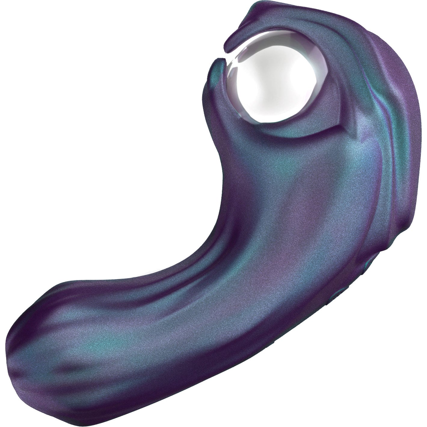 Temptasia By Blush Viper Pulse Vibrator With Mystical Plasma Globe - Dark Millenia