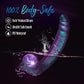 Temptasia By Blush Rattle Snake Pulse Vibrator With Mystical Plasma Globe - Dark Millenia