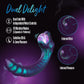 Temptasia By Blush Rattle Snake Pulse Vibrator With Mystical Plasma Globe - Dark Millenia