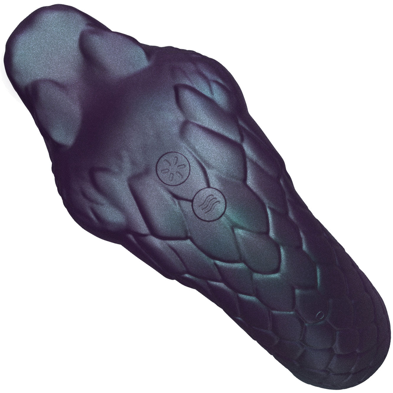 Temptasia By Blush Rattle Snake Pulse Vibrator With Mystical Plasma Globe - Dark Millenia