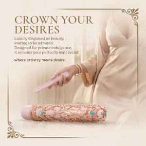 Queens Reign Luxury Silicone Waterproof Rechargeable Slim Vibrator