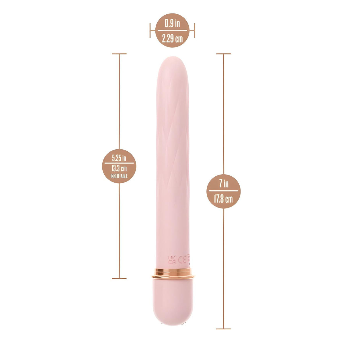 Queens Reign Luxury Silicone Waterproof Rechargeable Slim Vibrator