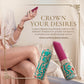 Queens Reign Luxury Silicone Rechargeable Waterproof Lipstick Vibrator