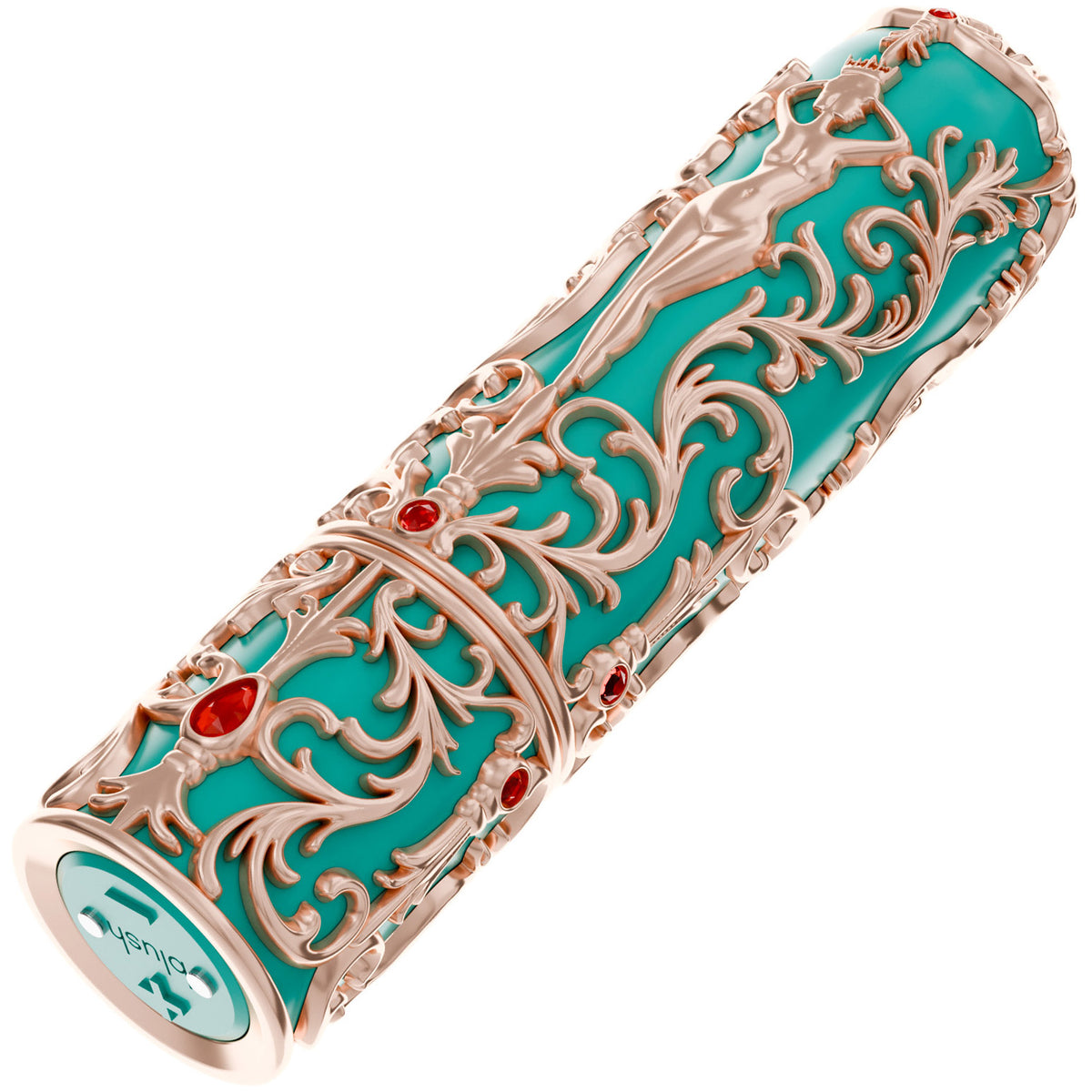 Queens Reign Luxury Silicone Rechargeable Waterproof Lipstick Vibrator