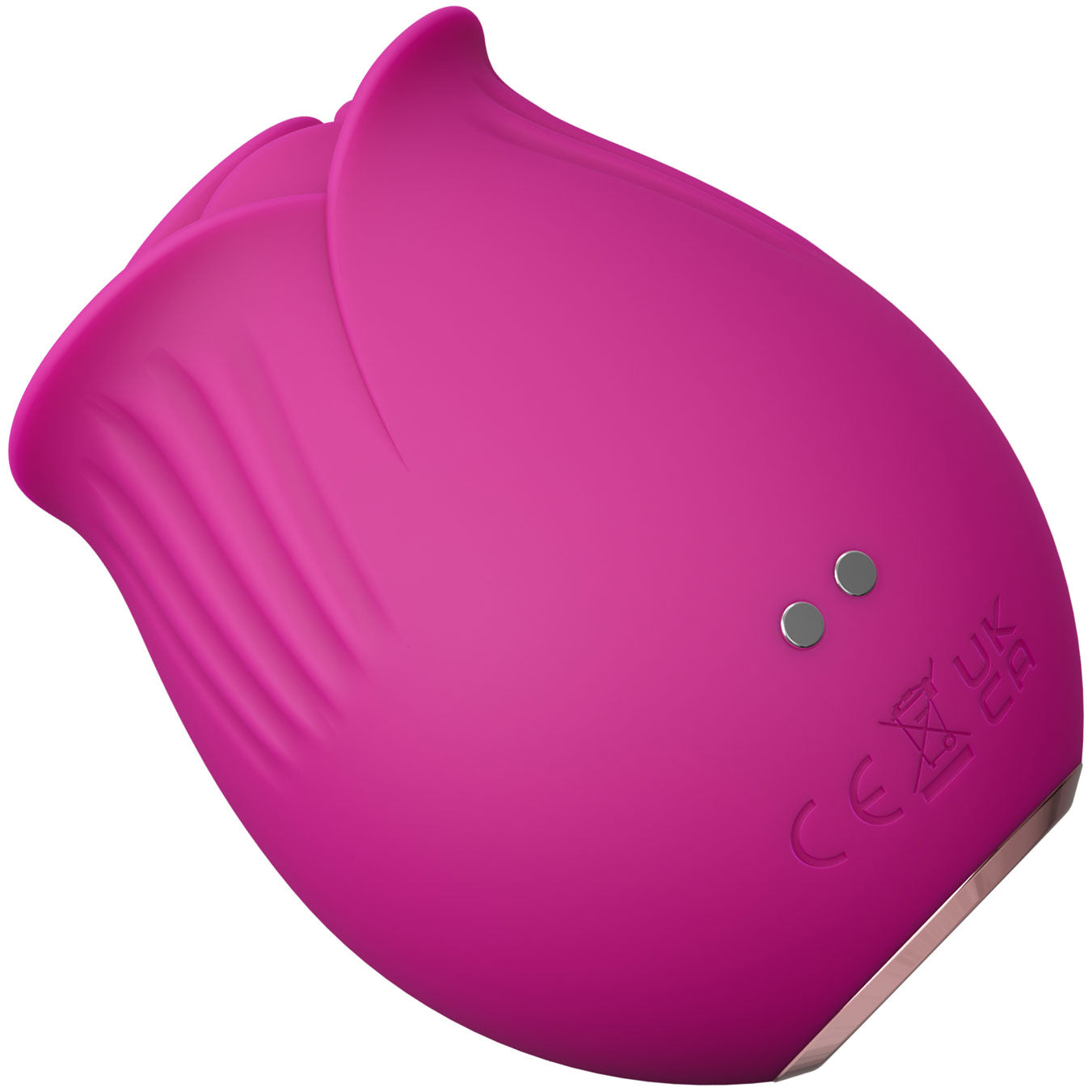 The Original Blush Rose With Air Pulsation Rechargeable Silicone Clitoral Stimulator