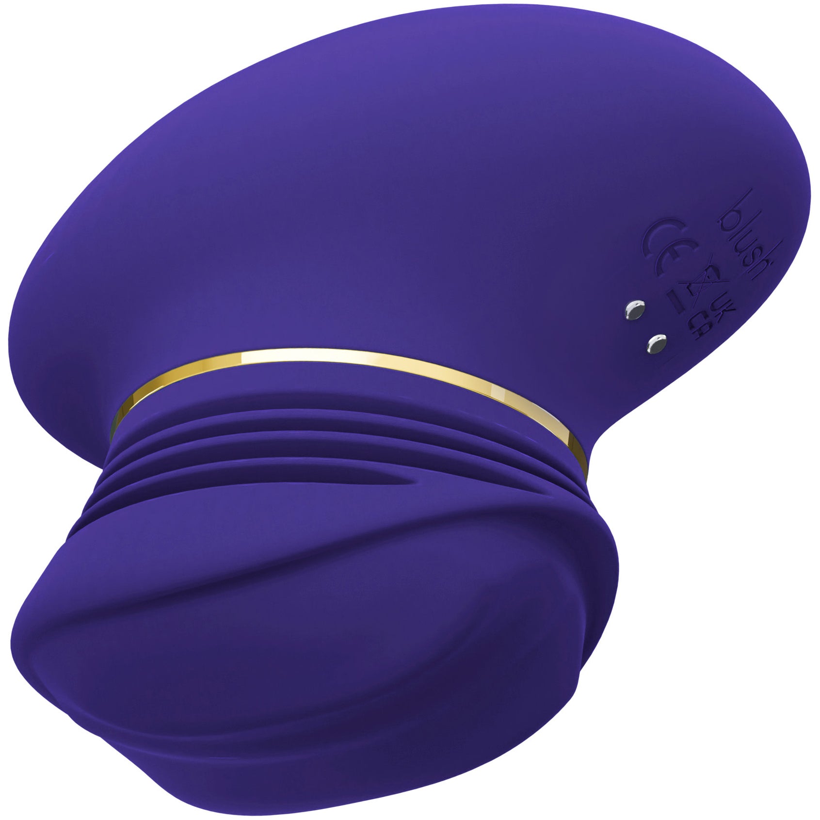 The Blush Collection Riana AutoRub™ Deep Clitoral Stimulator - Royal Indigo