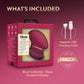 The Blush Collection Riana AutoRub™ Deep Clitoral Stimulator - Mulberry Wine