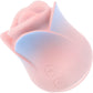 Kissing Rose Rechargeable Silicone Clitoral Stimulator By Blush