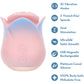 Kissing Rose Rechargeable Silicone Clitoral Stimulator By Blush