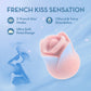 Kissing Rose Rechargeable Silicone Clitoral Stimulator By Blush