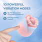 Kissing Rose Rechargeable Silicone Clitoral Stimulator By Blush