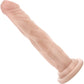 Dr. Skin Dr. Carter 7" Realistic Posable Silicone Dildo With Suction Cup By Blush - Vanilla