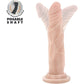 Dr. Skin Dr. Carter 7" Realistic Posable Silicone Dildo With Suction Cup By Blush - Vanilla