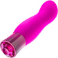 Oh My Gem Exclusive Rechargeable Waterproof Silicone Warming G-Spot Vibrator By Blush - Tourmaline