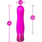 Oh My Gem Exclusive Rechargeable Waterproof Silicone Warming G-Spot Vibrator By Blush - Tourmaline