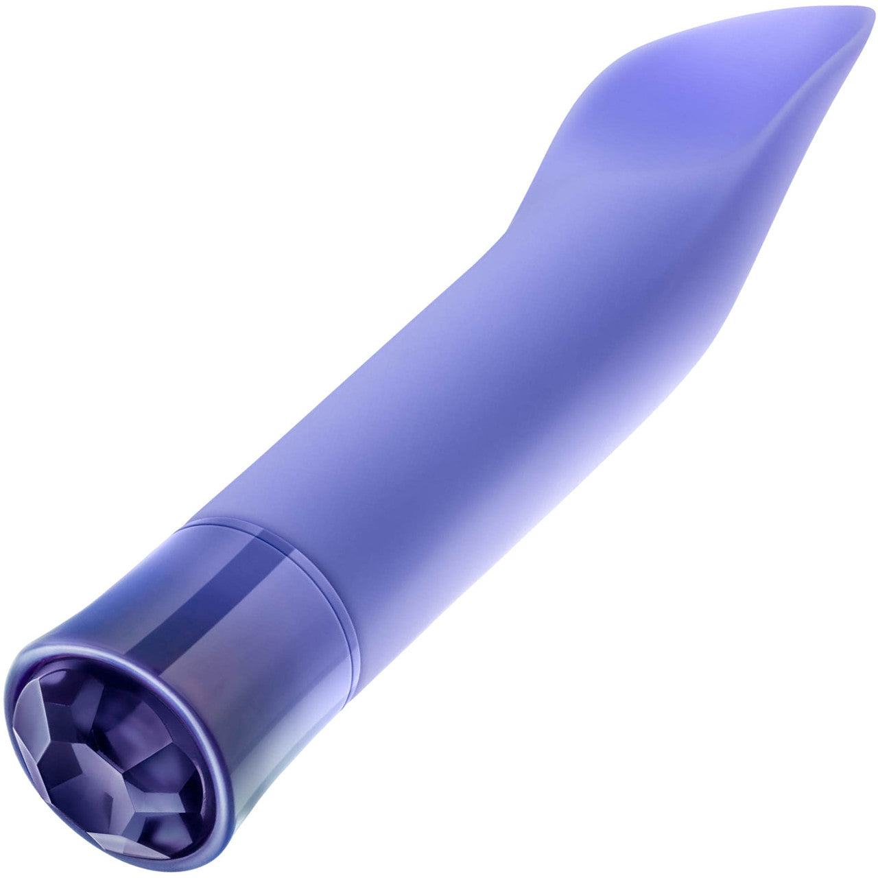 Oh My Gem Enrapture Rechargeable Waterproof Silicone Warming Clitoral Vibrator By Blush - Tanzanite